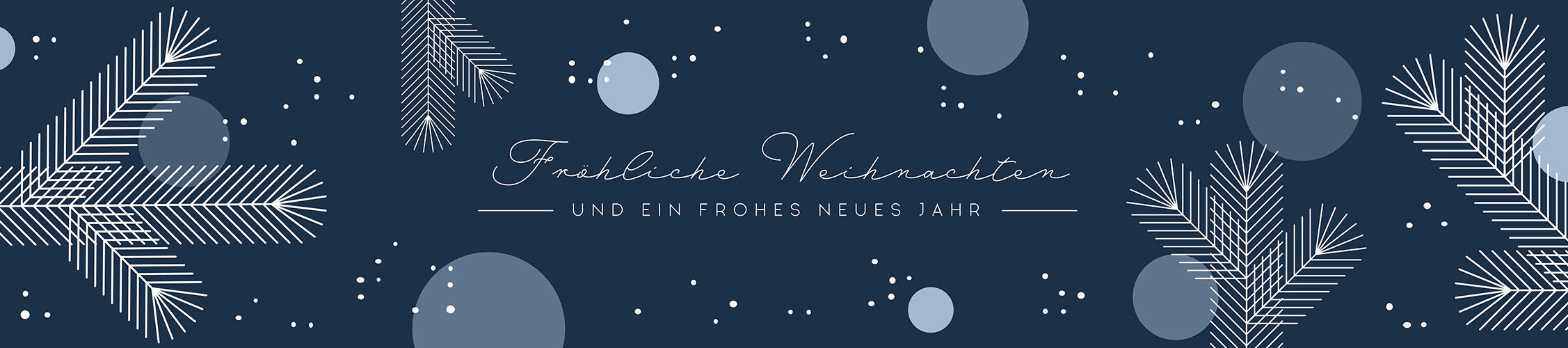 Gesegnete Weihnachten und alles Gute für 2026!